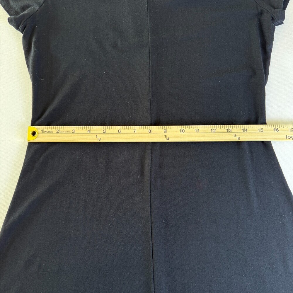 J. Jill Short Sleeve Jersey Knit Dress Sz S Petite Capsule Wardrobe Fit & Flare - Picture 7 of 12